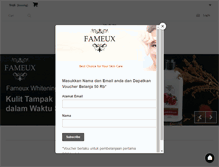 Tablet Screenshot of fameuxhouse.com